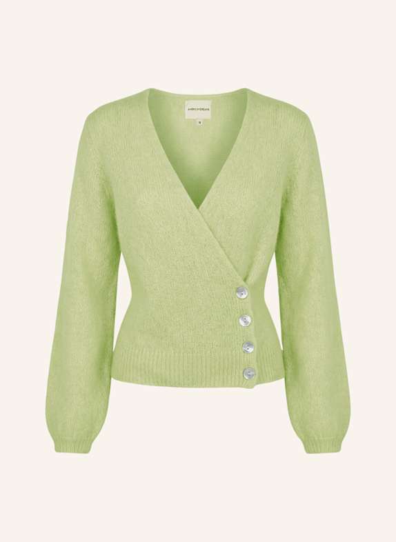 AMERICANDREAMS Wrap Cardigan Mariya HELLGRÜN