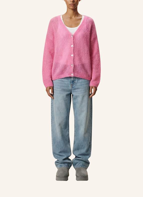 AMERICANDREAMS LS Cardigan Cornelia PINK