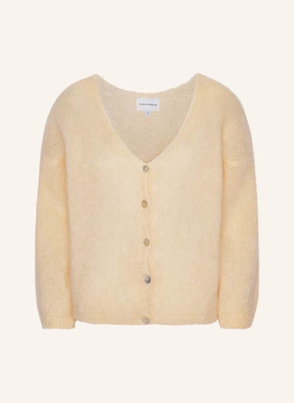 AMERICANDREAMS LS Cardigan Cornelia HELLGELB