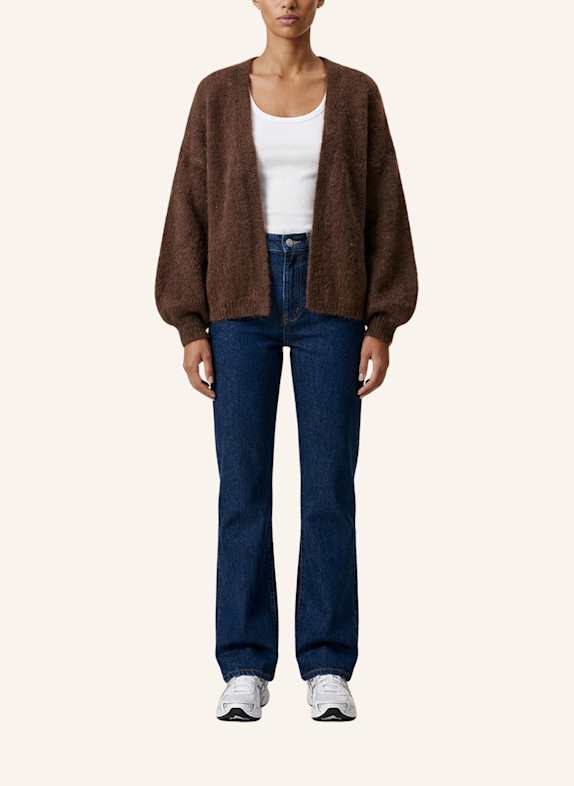 AMERICANDREAMS Short Cardigan Lee DUNKELBRAUN