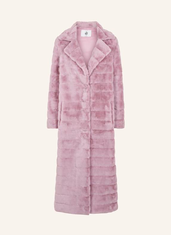 AMERICANDREAMS Faux Fur Coat Long Bailey HELLROSA