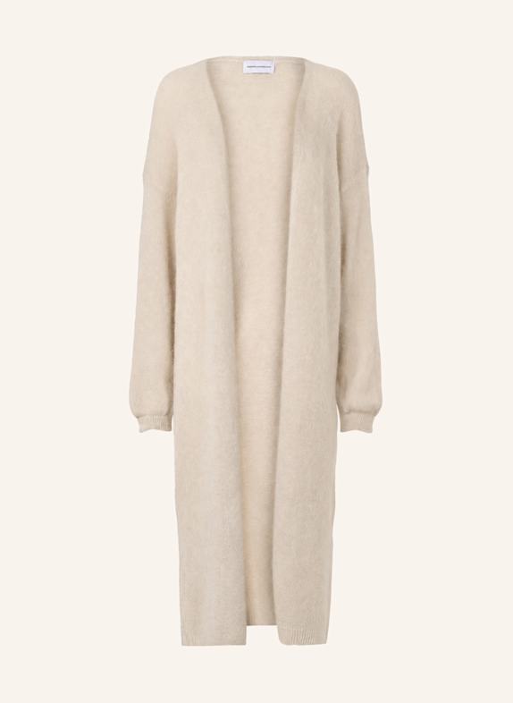 AMERICANDREAMS Long Alpaca Cardigan June BEIGE