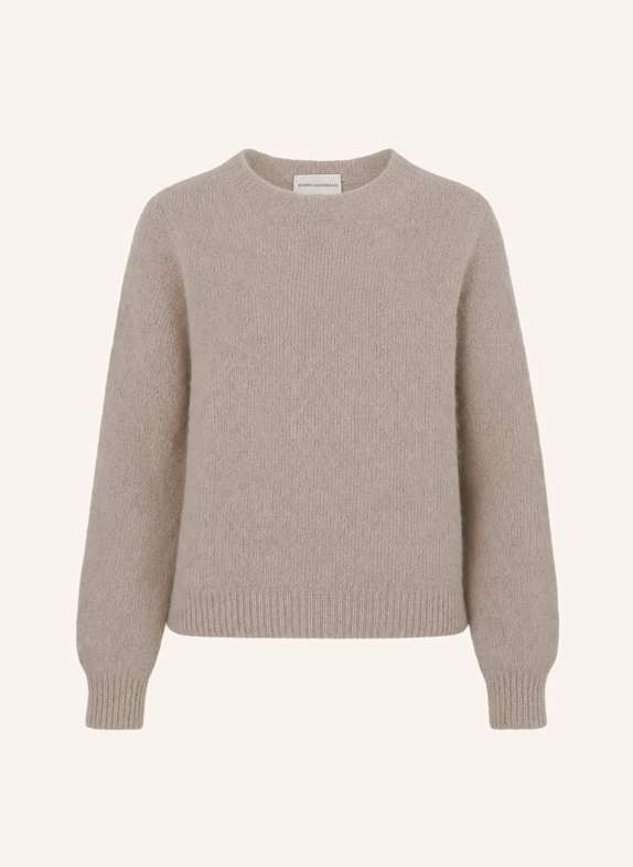 AMERICANDREAMS Round Neck Pullover Liana TAUPE