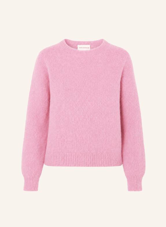 AMERICANDREAMS Round Neck Pullover Liana ROSA
