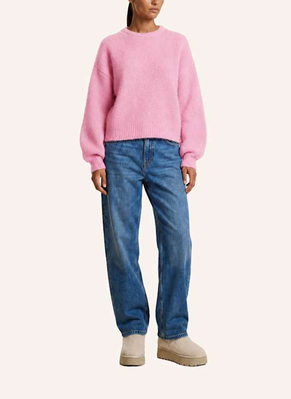 AMERICANDREAMS Round Neck Pullover Liana ROSA