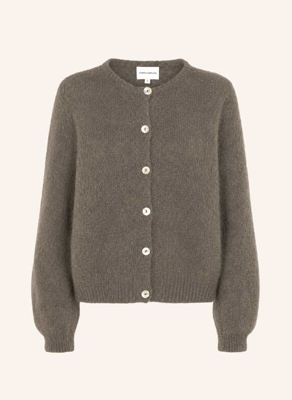 AMERICANDREAMS Alpaca Cardigan Susan TAUPE