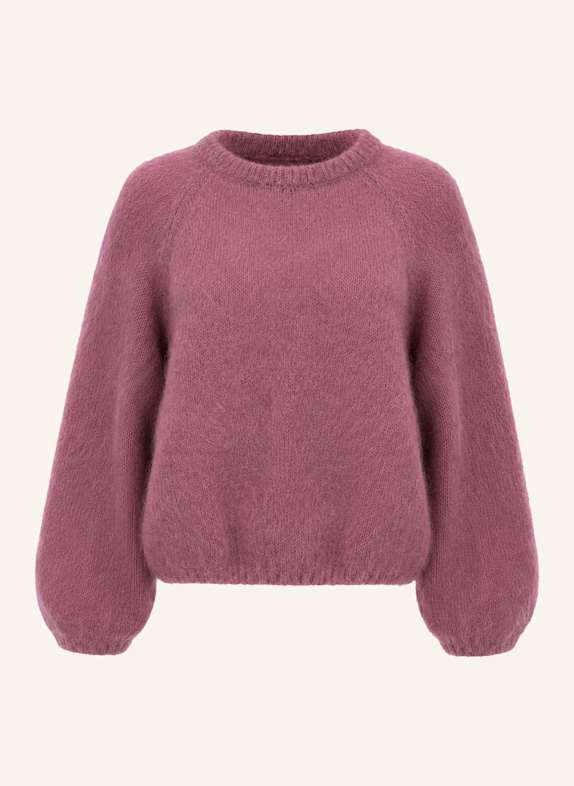 AMERICANDREAMS Mohair Knit Pullover Rosie ROSÉ
