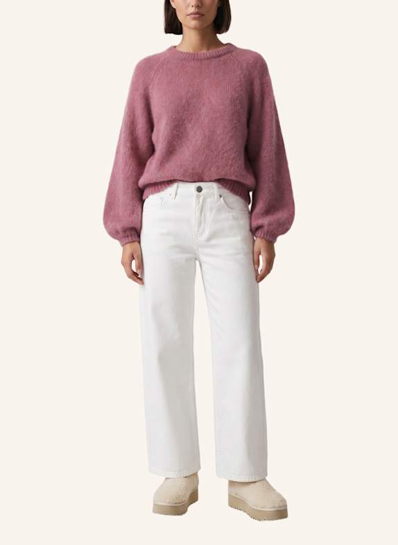 AMERICANDREAMS Mohair Knit Pullover Rosie ROSÉ