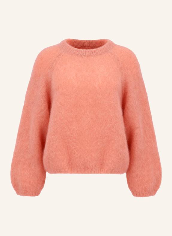 AMERICANDREAMS Mohair Knit Pullover Rosie LACHS