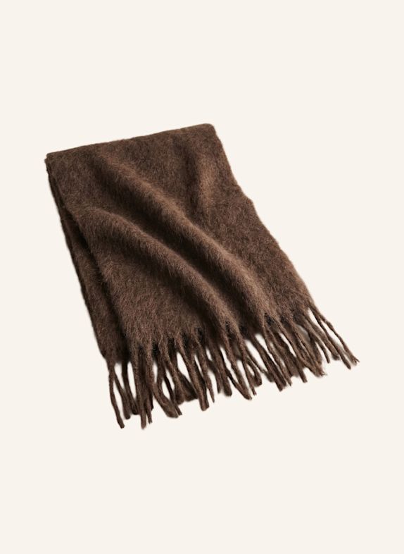 AMERICANDREAMS MAUI Oversized Scarf BROWN