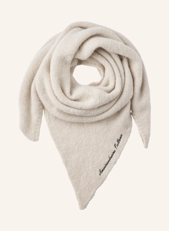 AMERICANDREAMS Alpaca Scarf Atiya BEIGE