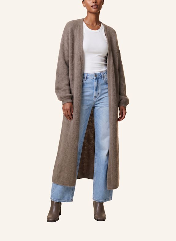 AMERICANDREAMS Cardigan Azra TAUPE