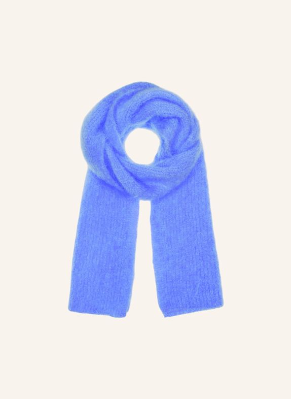 AMERICANDREAMS Mohair Scarf Lisa HELLBLAU