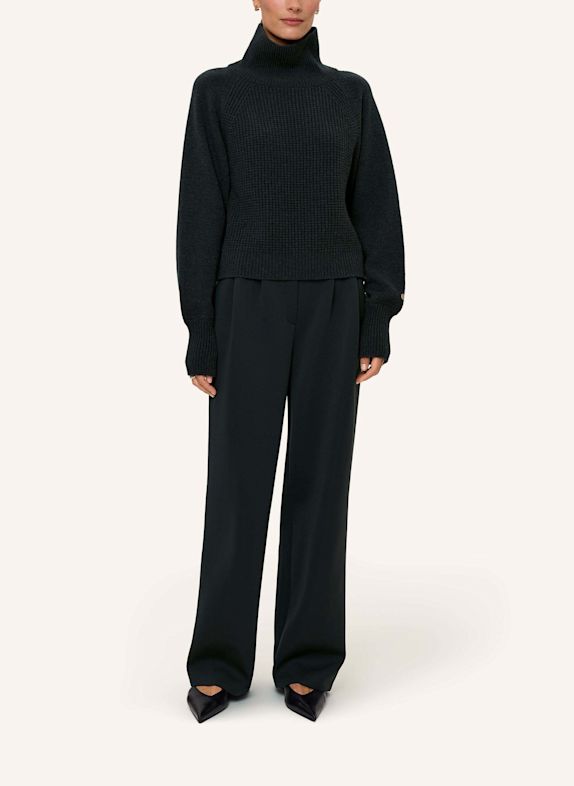 INA KESS Pullover CRISCRA CASHMERE TURTLENECK DUNKELGRÜN