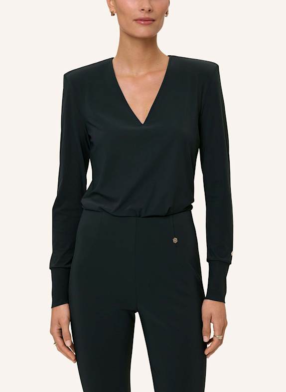 INA KESS Bluse MERENDA BLOUSE DUNKELGRÜN