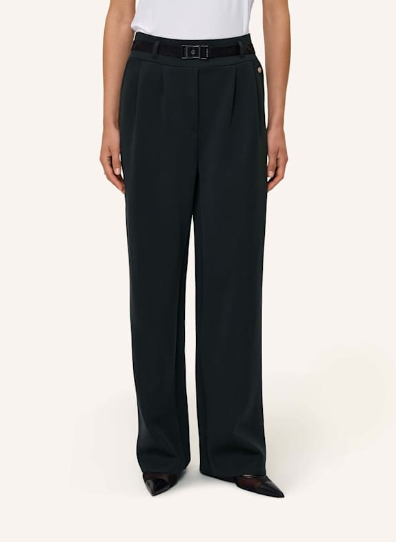 INA KESS Hose SICANI STRETCH PANT DUNKELGRÜN