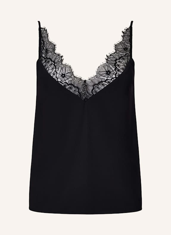 INA KESS Top LUNARET TOP SCHWARZ