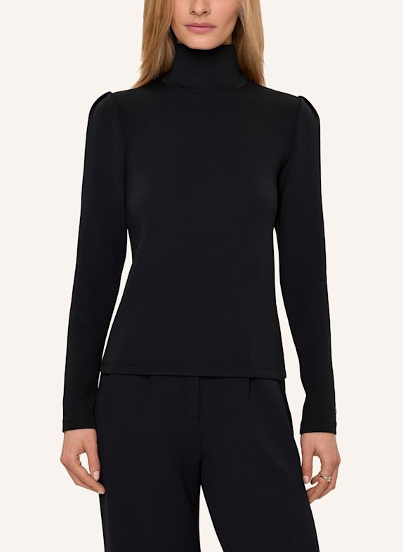 INA KESS Pullover LYNNIC HIGHNECK TOP SCHWARZ