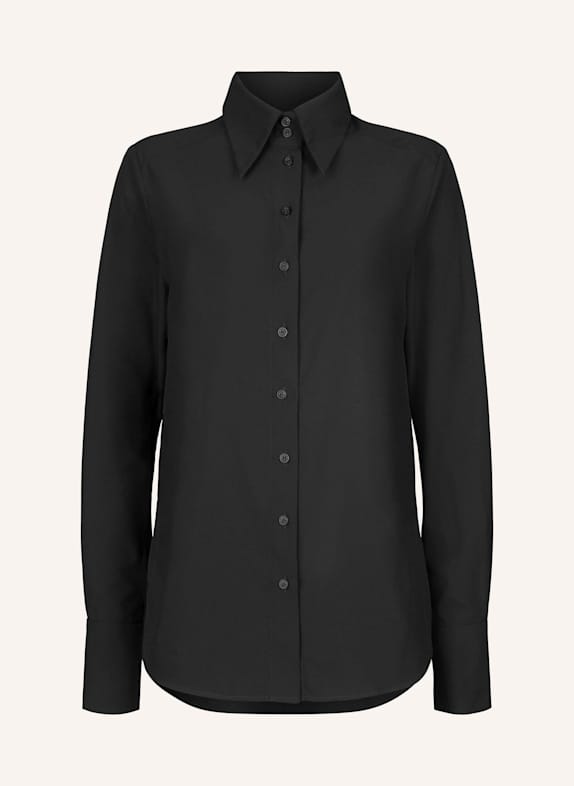 INA KESS Hemdbluse ORLOV SHIRT SCHWARZ