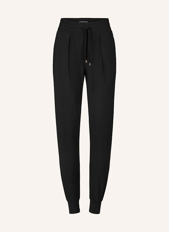 INA KESS Hose LUXE LÉGER TRACK PANTS SCHWARZ