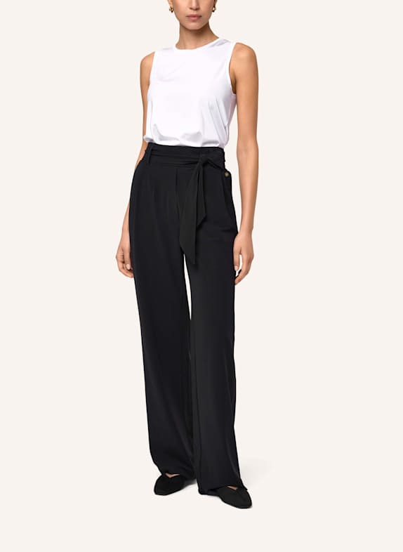 INA KESS Hose LISCIA STRETCH PANTS SCHWARZ
