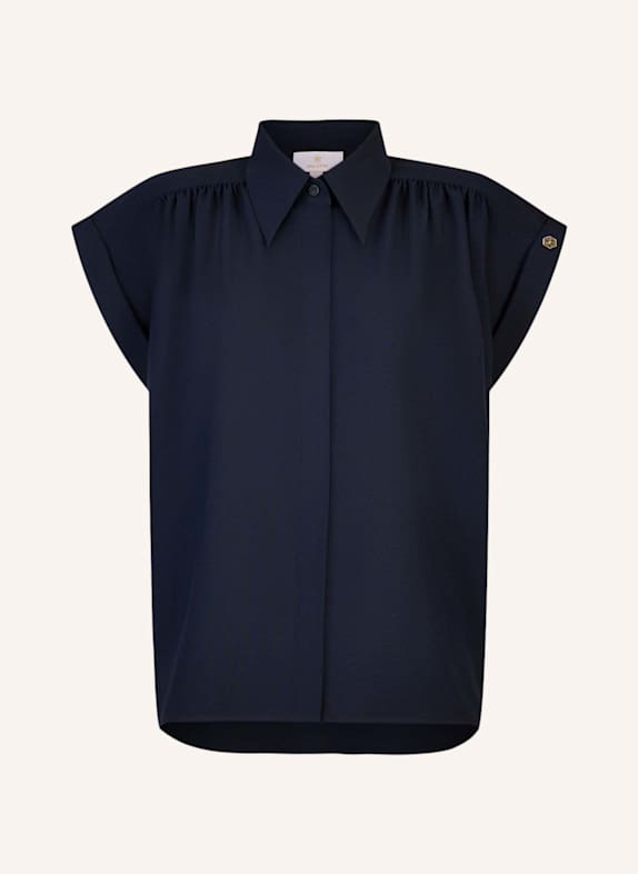 INA KESS Bluse CASETTE BLOUSE DUNKELBLAU