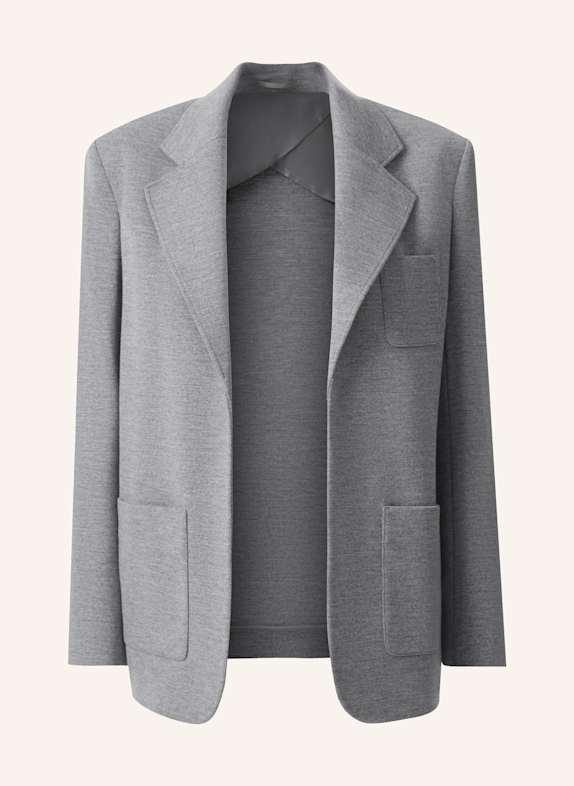 PINXIT Blazer Strick-Blazer GRAU