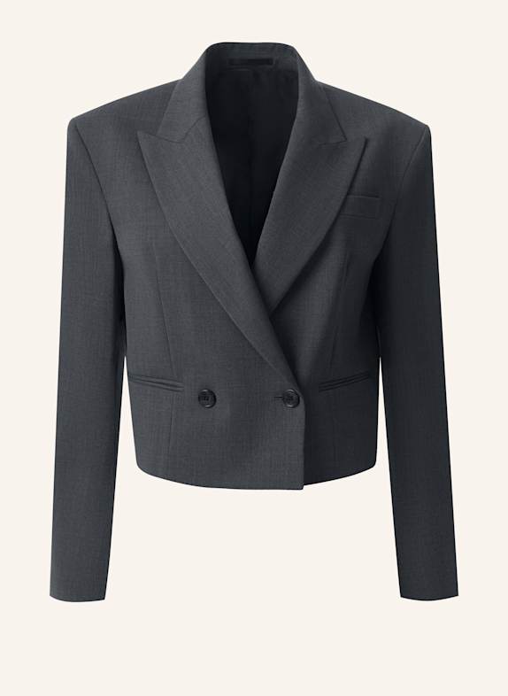 PINXIT Blazer Cropped-Blazer GRAU