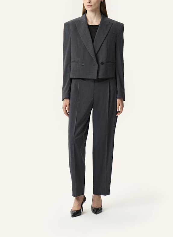 PINXIT Cropped-Blazer GRAU