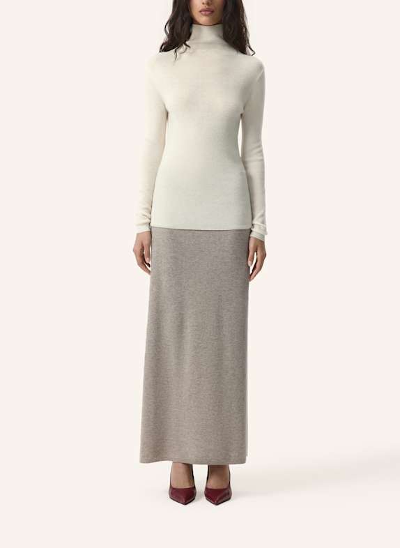 PINXIT Strickrock MIT KASCHMIR TAUPE