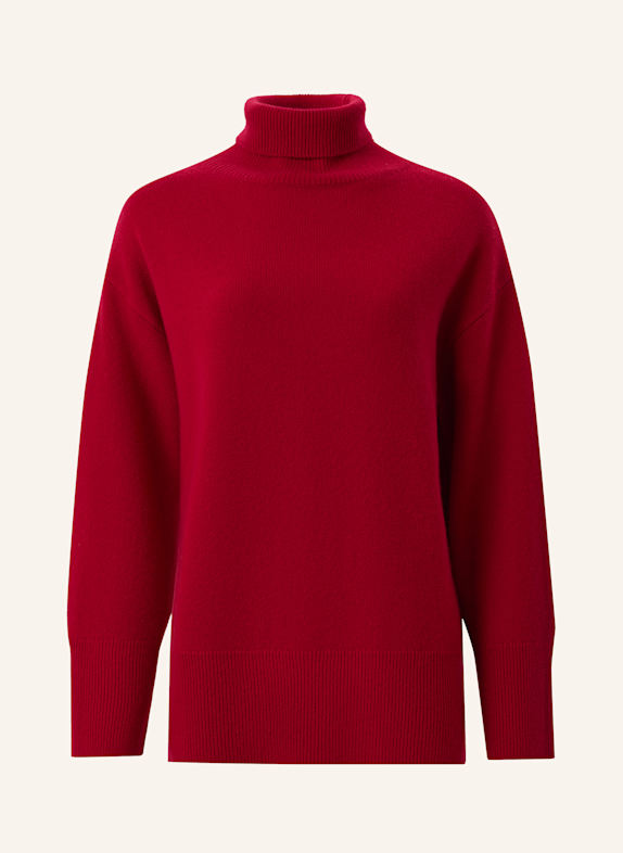 PINXIT Pullover Strickpullover DUNKELROT