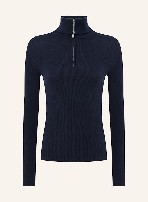 PINXIT pullover Rollkragenpullover DUNKELBLAU