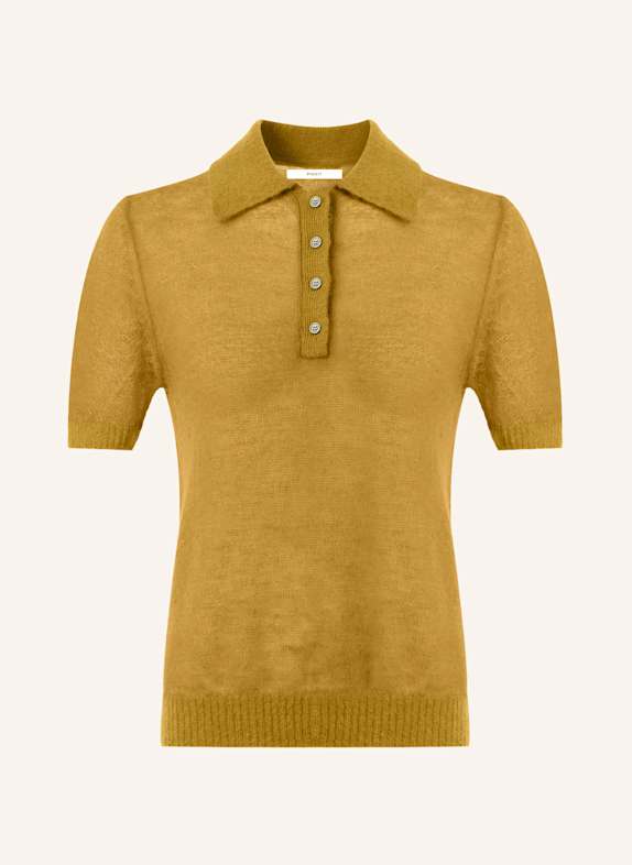 PINXIT Poloshirt Strick-Poloshirt OLIV