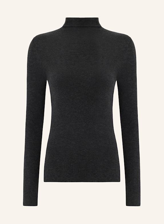 PINXIT pullover Rollkragenpullover GRAU