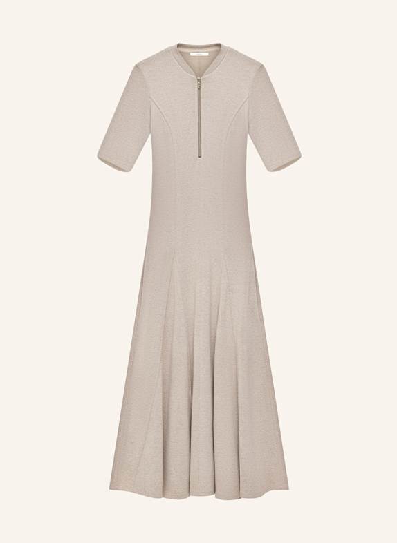 PINXIT Strickkleid BEIGE