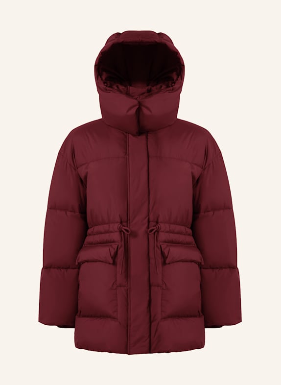 PINXIT Jacke DUNKELROT