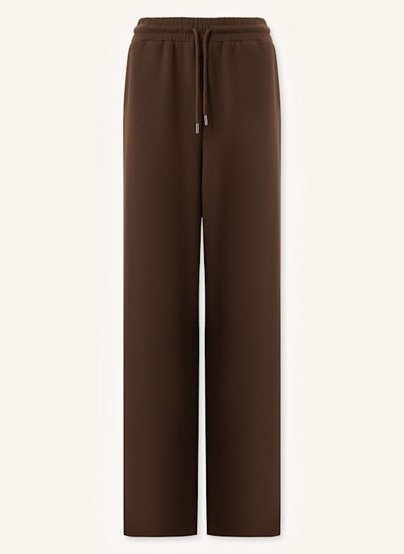 PINXIT Jogginghose DUNKELBRAUN
