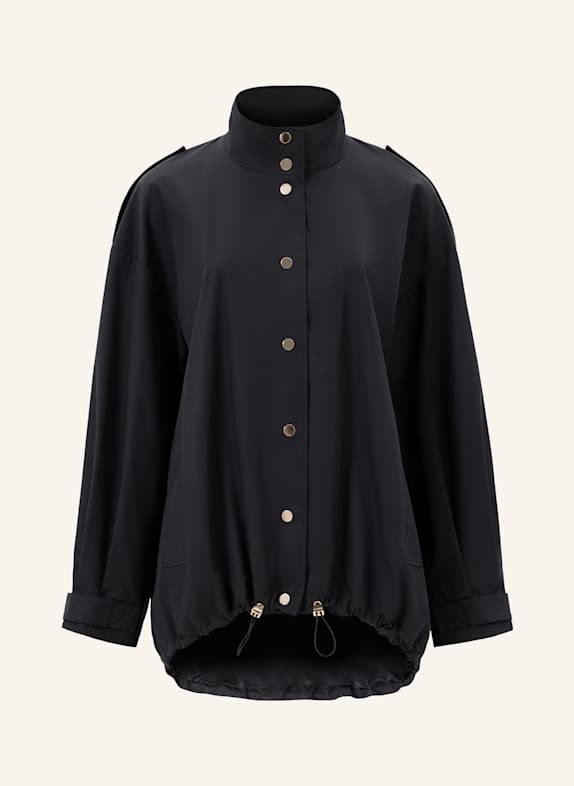 PINXIT Jacke Oversized Jacke SCHWARZ