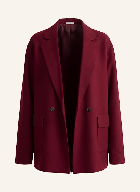 PINXIT Strickjacke DUNKELROT