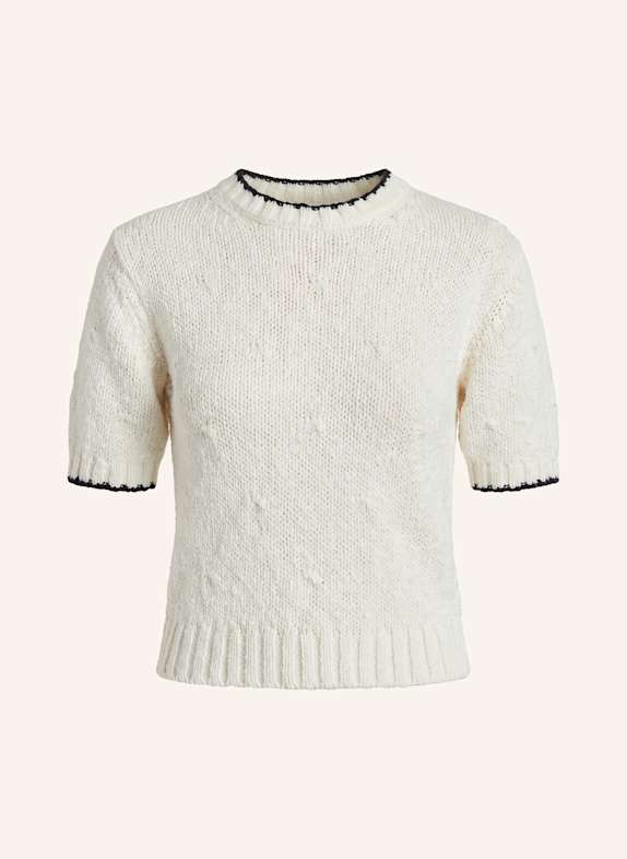 PINXIT Kurzarm Pullover ECRU