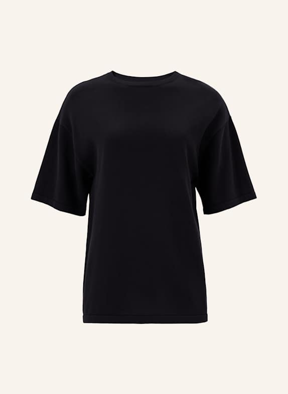 PINXIT Pullover Oversized Strickpullover SCHWARZ