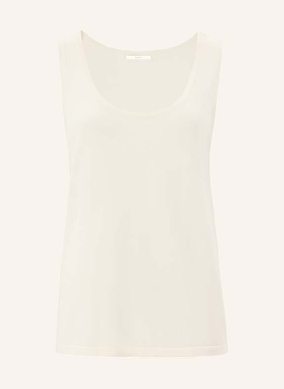 PINXIT Top Stricktop ECRU