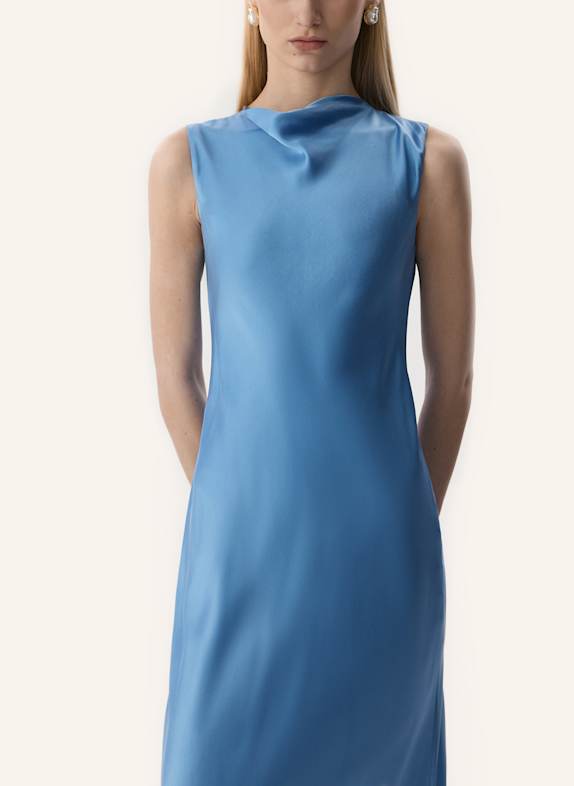 PINXIT Seidenkleid HELLBLAU