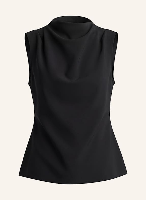 PINXIT Wolltop SCHWARZ