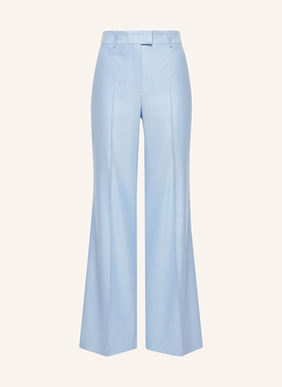 PINXIT Leinenhose HELLBLAU