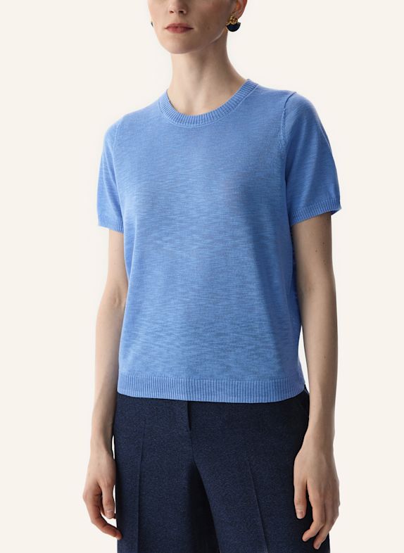 PINXIT Viskosepullover HELLBLAU