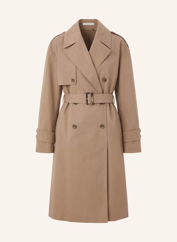 PINXIT Baumwoll-Trenchcoat BEIGE