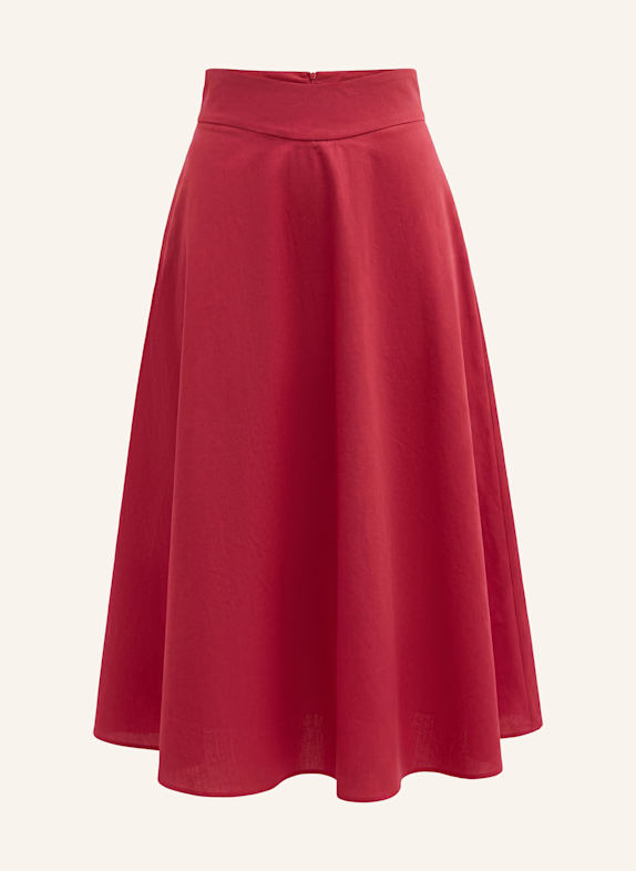 PINXIT Baumwollrock PINK