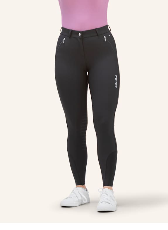Silver Circle Reithose BILEY Full-Grip SCHWARZ