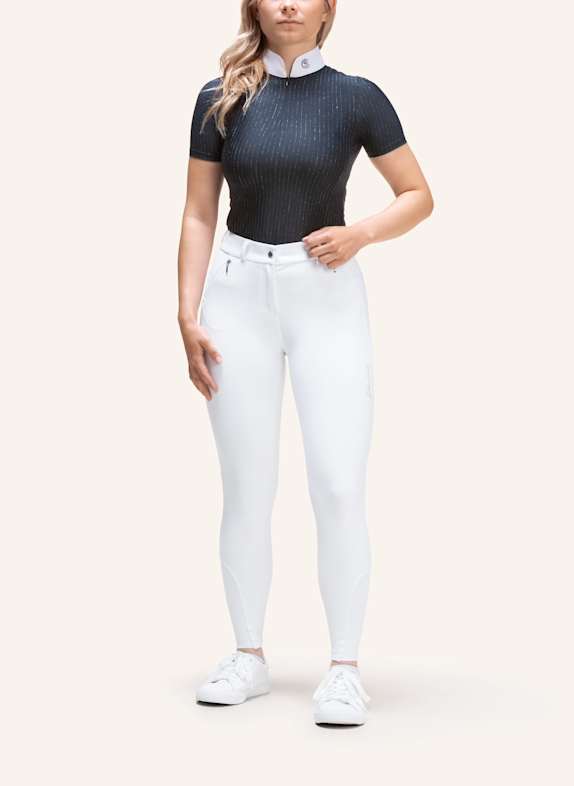 Silver Circle Reithose BILEY Full-Grip WEISS